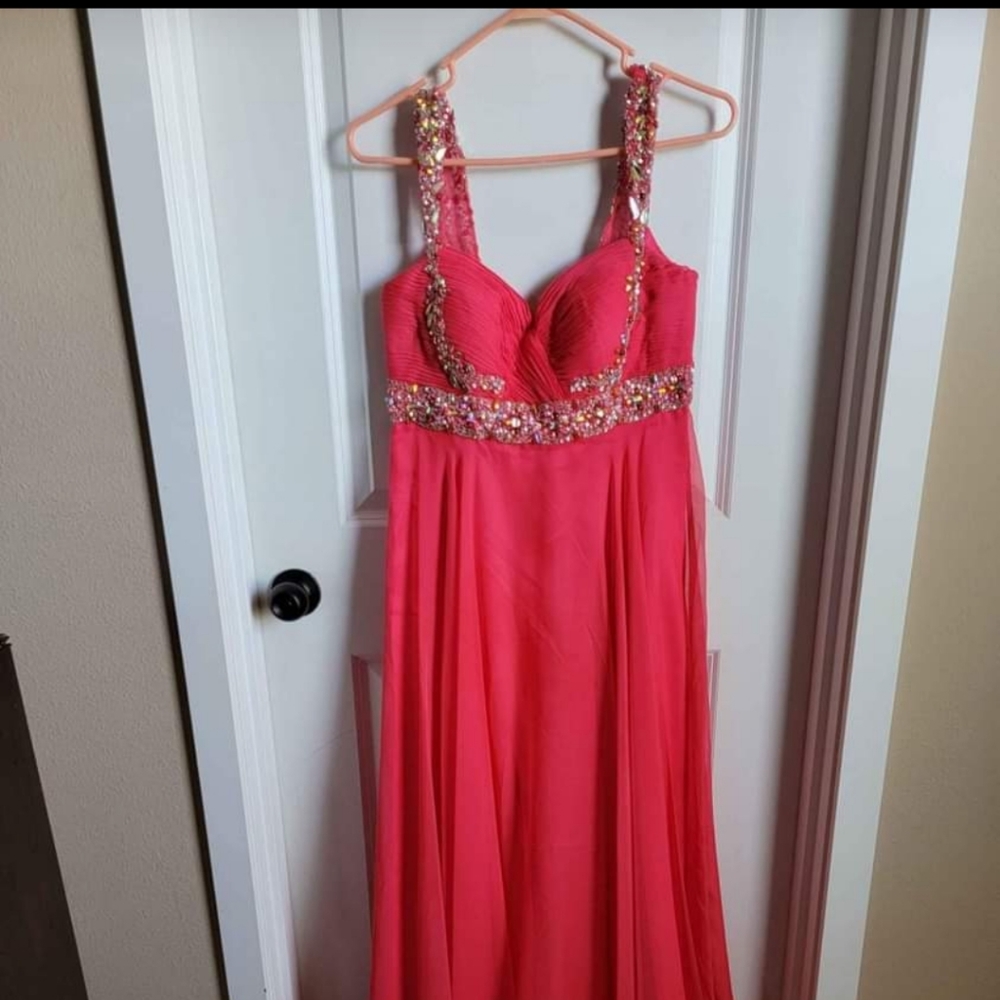 Watermelon Ball Gown